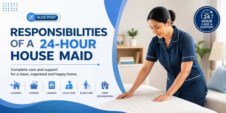Responsibilities of a 24-Hour House Maid