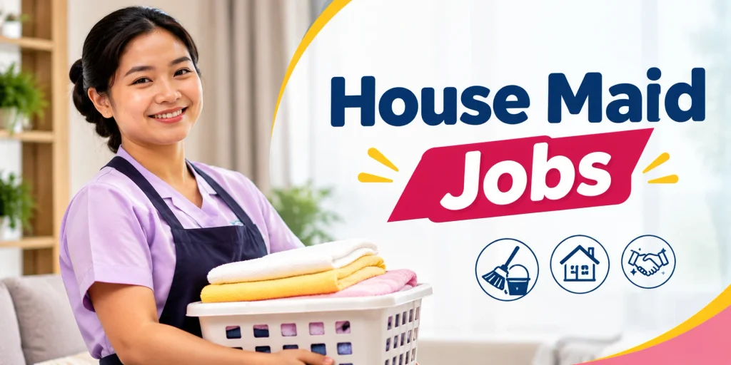 House Maid Jobs Banner